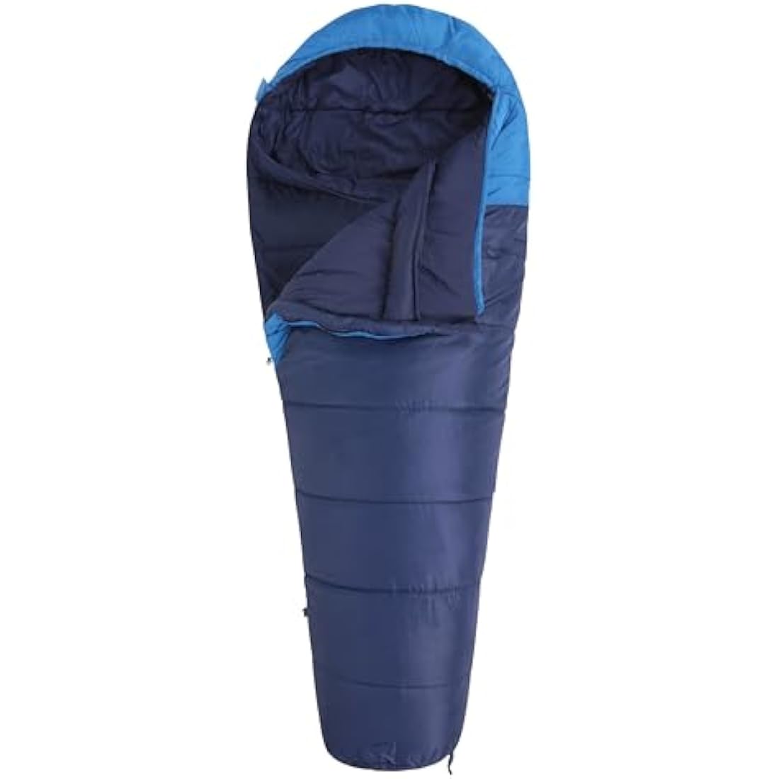 Mountain Warehouse Summit 300 Sleeping Bag - 3/4 Season, Insulated Mummy Shaped Bag - Best for Spring Summer, Camping, Trekking