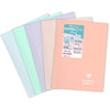 Clairefontaine 376781C Lot de 5 Cahiers à Spirale Koverbook Blush - A4 21x29,7 cm - 160 Pages Lignées - Papier Blanc 90 g - Couverture Enveloppante Polypro Opaque - Couleurs Aléatoires