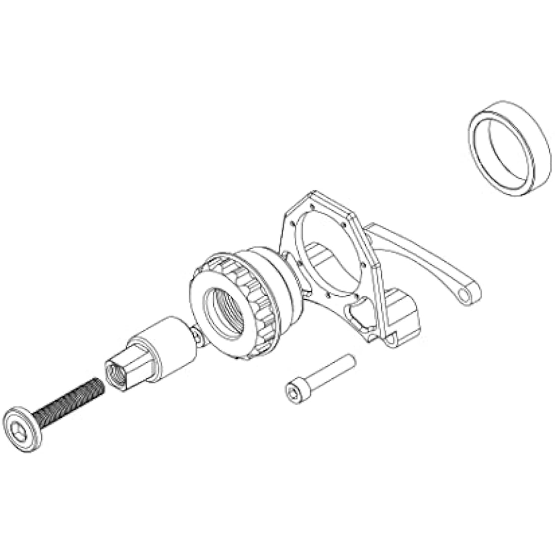 windmeile | Lekkie BB86/92 Adapter Kit, Red, for Bafang BBS01 BBS02 BBSHD, for Lekkie V1, V2.1, V2.5, V3.1 and Bafang cranks, E-Bike, Pedelec
