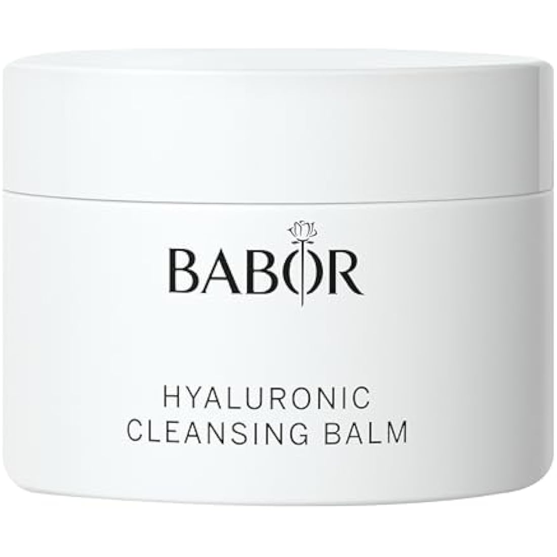 BABOR Hyaluronic Cleansing Balm for sensitive skin, Deep-acting facial cleanser for gentle cleansing, With hyaluron, 1 x 150 ml