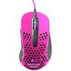 Xtrfy M4 RGB, Ultra-Light Wired Gaming Mouse, Ergonomic Design for Right-Handers, Pixart 3389 Sensor, Adjustable RGB Lighting, Pink Edition