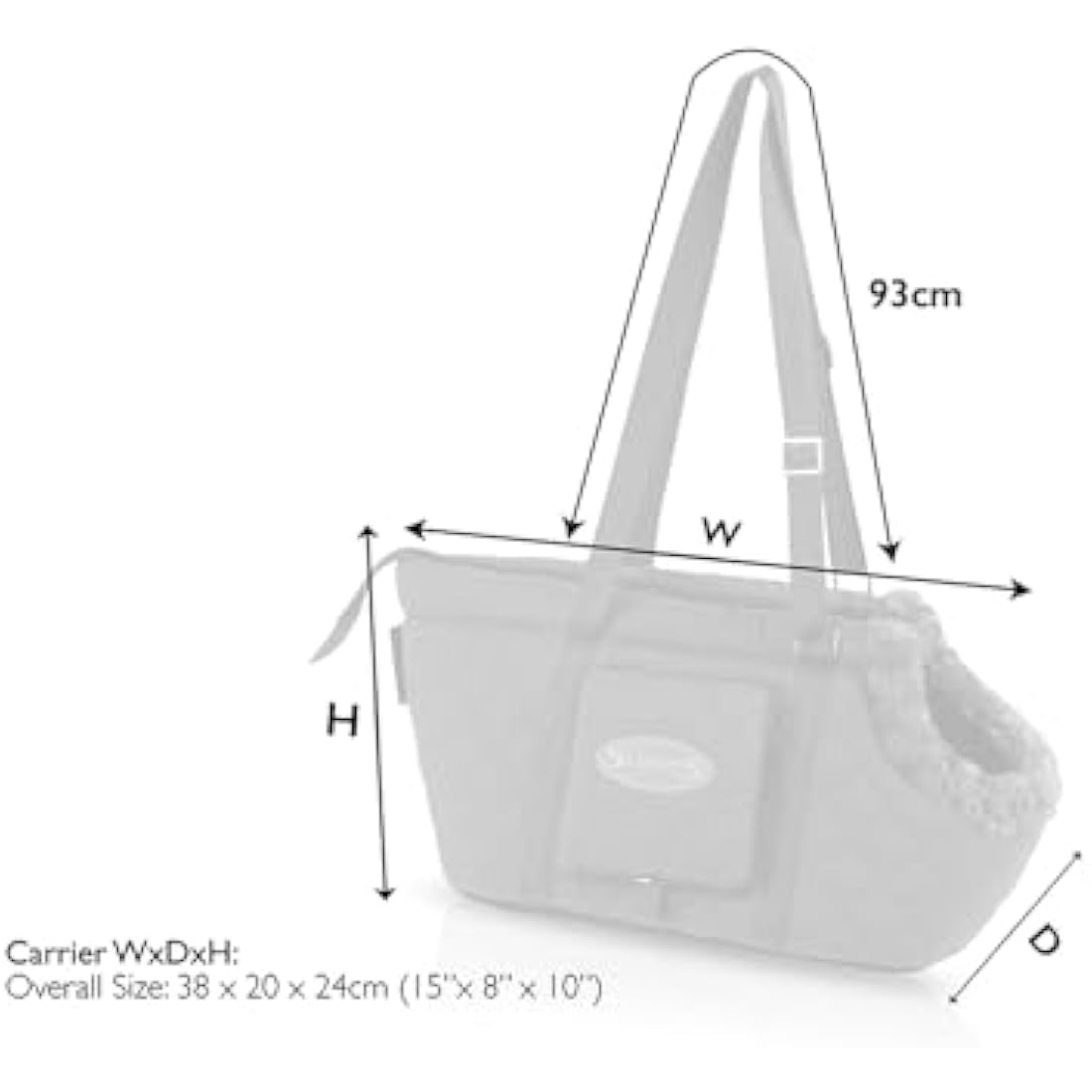 Scruffs Wilton Carrier Brown (One Size)