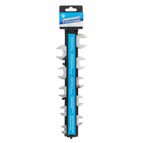 Silverline 10 Piece Crows Foot Spanner Set 10-19 mm