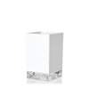 Kartell Boxy Toothbrush Holder, White, 7.3 x 7.3 x 12 cm