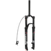 LANXUANR 26/27.5/29 Inch Mountain Bike Fork Rebound Adjustment,Air Supension Front Fork 100mm Travel,9mm Axle,Disc Brake