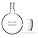 StonyLab 2000 ml Glass Single Neck Round Bottom Flask RBF, with 24/40 Standard Taper Outer Joint, 2 L (2 Liter)