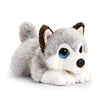 Keel Toys SD2521 Soft Toy Signature Cuddle Puppy Husky, Grey, White