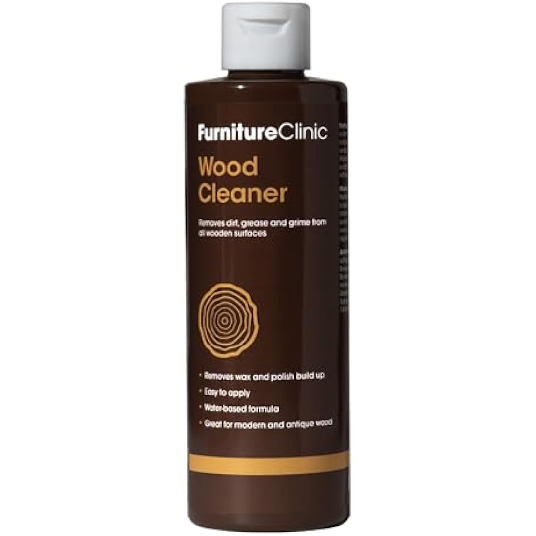 Furniture Clinic Wood Cleaner | Restore & Clean Wooden Floors, Furniture, Blinds, Doors, Decking and Many other Wood Surfaces - Easily Remove Wax & Polish Build up, Grease and Grime (5000ml)