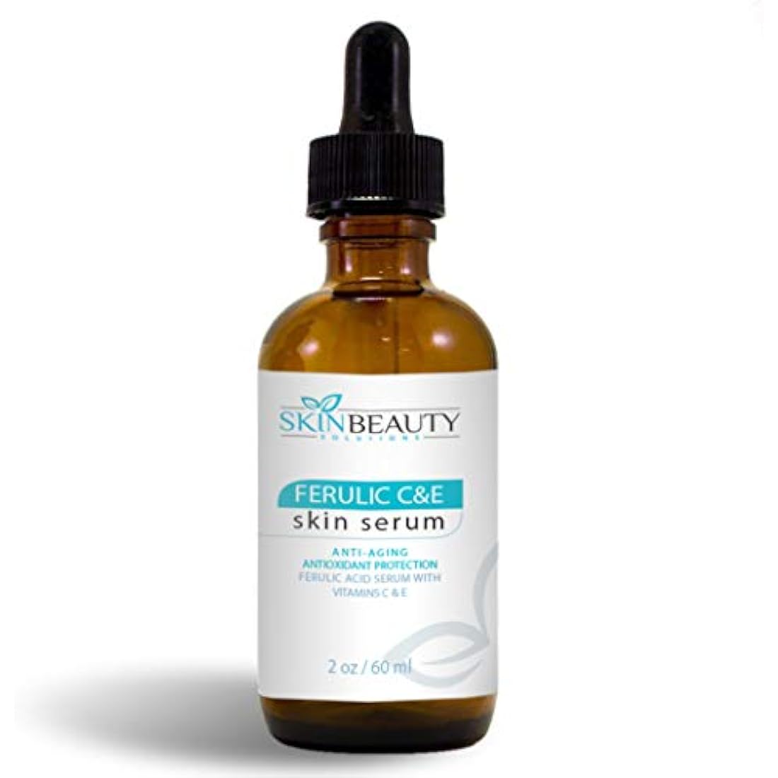 Skin Beauty Solutions Ferulic Acid C E With Vitamin C & E Skin Serum (2 Oz/60 Ml) (Compare To Skinceuticals) Wrinkles, Anti-Aging, Sun Damaged Skin & More. Vitamin Ce