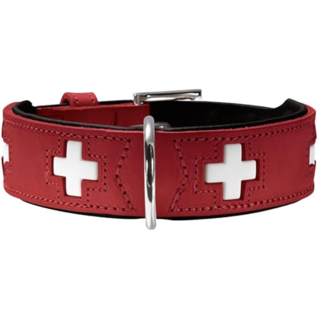 Hunter - Swiss 35-39.5Cm Necklace Red / Black
