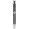 Yookers Metis Refillable Fibre Pen in Satin Chrome Black Grid 1.0mm Tip