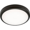 Knightsbridge LED Bathroom IP65 14W CCT Adjustable Wall or Ceiling mounting Bulkhead Fitting with Black Trim