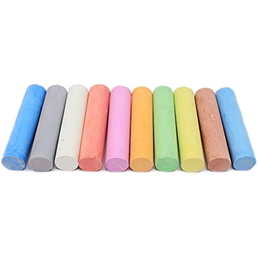 Bright Ideas Giant Colourful Playground Chalk, Assorted, 52 chalks, 10cm, BI8014