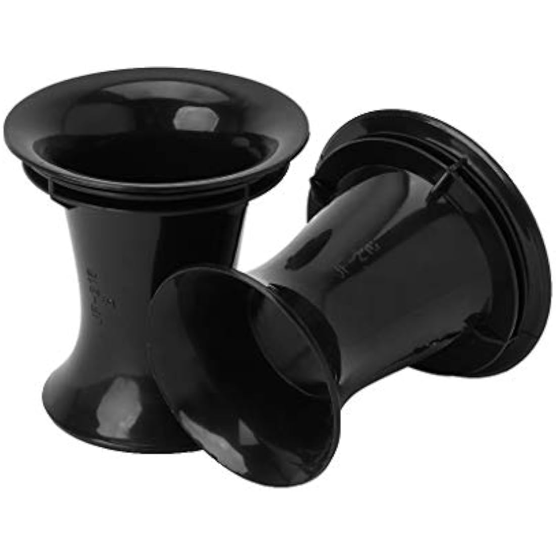 Xuniu 2 Pieces Speaker Port Tube Bass Reflex Vent Ventilation Connector 4-6" Subwoofer Woofer Box Accessories 65x74.5mm