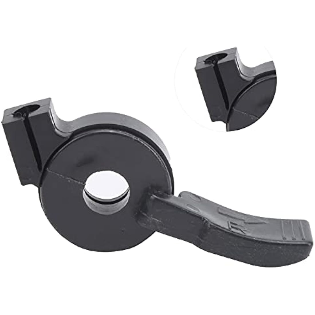 Fydun Motorcycle Handlebar Choke Lever, Rubber Handlebar Throttle Control Choke Lever Fit for Pit Trail Dirt Quad Bike ATV