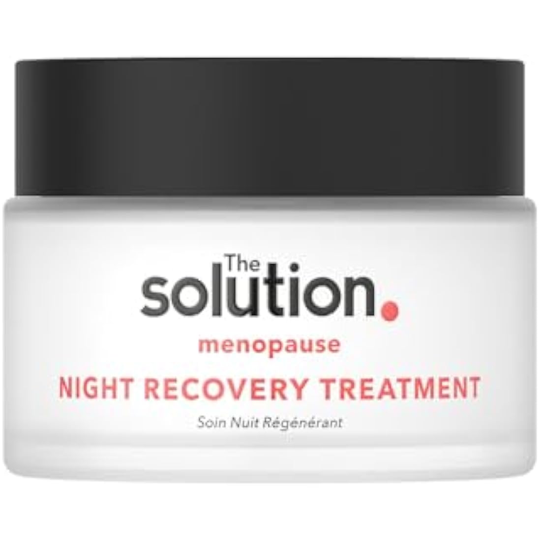 The Solution Menopause Night Recovery Treatment (50ml). Dermatologically Tested Night Face Cream for Women, Hydrating Night Cream for Women Anti Aging, Vegan & Cruelty Free Face Cream for Mature Skin