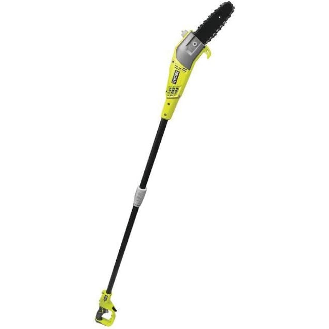 Ryobi - 750 W Pole Pruner - 25 cm Guide Inclined at 15° - 10 M/S - 90 cm Extension Tube Included - RPP755E