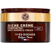 Yves Rocher RICHE CRÈME Anti-Wrinkle Day Care Regenerating Anti-Ageing Cream with Oil of 1000 Roses for Intensive Cell Regeneration - 50 ml