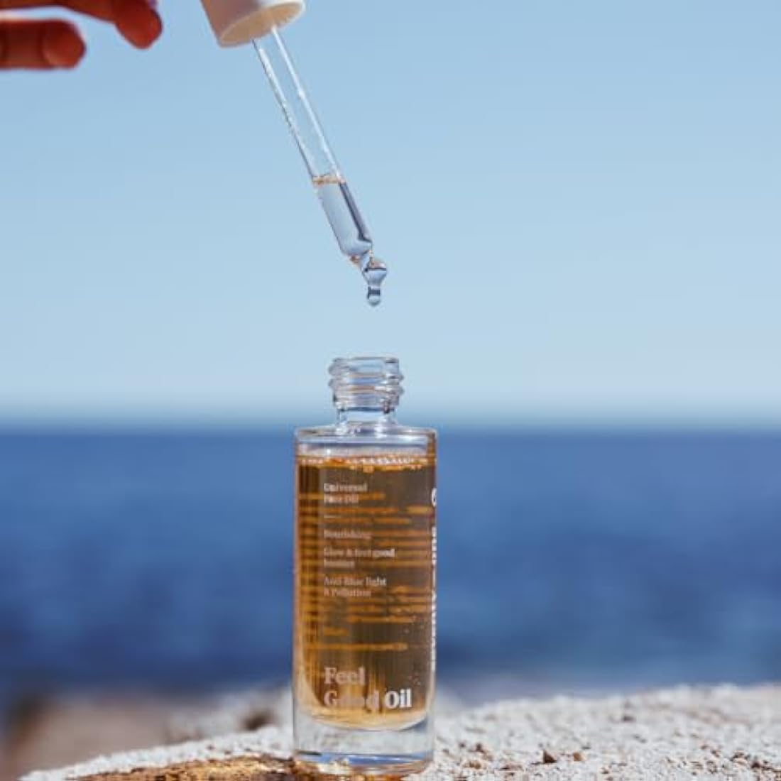 SeventyOne Percent | Feel Good Oil | Dry Oil Face | Ultra Moisturizing & Protective | Restores & Smoothes Skin | Radiance Revealer | Anti-Oxidant | 99% Natural - Made in France | 50 ml