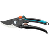 Gardena Garden Secateurs B/M: Pruning Shears with Bypass Blade for Branches and Twigs, Maximum Cutting Ø 24 mm, Spring Integrated into Handle, Non-Stick-Coated Upper Blade (8904-20)