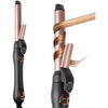 LANDOT Automatic Rotating Curling Tongs: 25mm Easy-to-use Auto Hair Curling Iron Curler - Spin Curling Wand Long Barrel for Salon Quality Curls and Waves - 5 Temp Settings fit All Hair Types