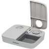 PetSafe 2 Meal Automatic Feeder, Built-in Timers, BPA Free Food Bowl, Suitable for Dry Food,Grey