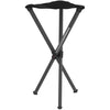 Walkstool - Basic Model - 3 Legged Folding Stool in Aluminium - Foldable - 2 Selectable Models with the Fixed Seat Heights 50 and 60 cm, Load 150 to 175 kg - Made in Sweden