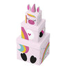 Clairefontaine K-27090-BXC Set of 3 Unicorn Square Boxes