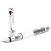 TWSBI Diamond 580, Dispenser, Piston Fountain Pen, Nib F Fountain Pen, Demonstrator Clear