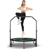 DARCHEN 200 KG Rebounder Trampoline for Adults, Indoor Small Rebounder Exercise Mini Trampoline for Workout Fitness for Quiet and Safely Trampoline Indoor [100 CM]