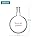 StonyLab 2000 ml Glass Single Neck Round Bottom Flask RBF, with 24/40 Standard Taper Outer Joint, 2 L (2 Liter)