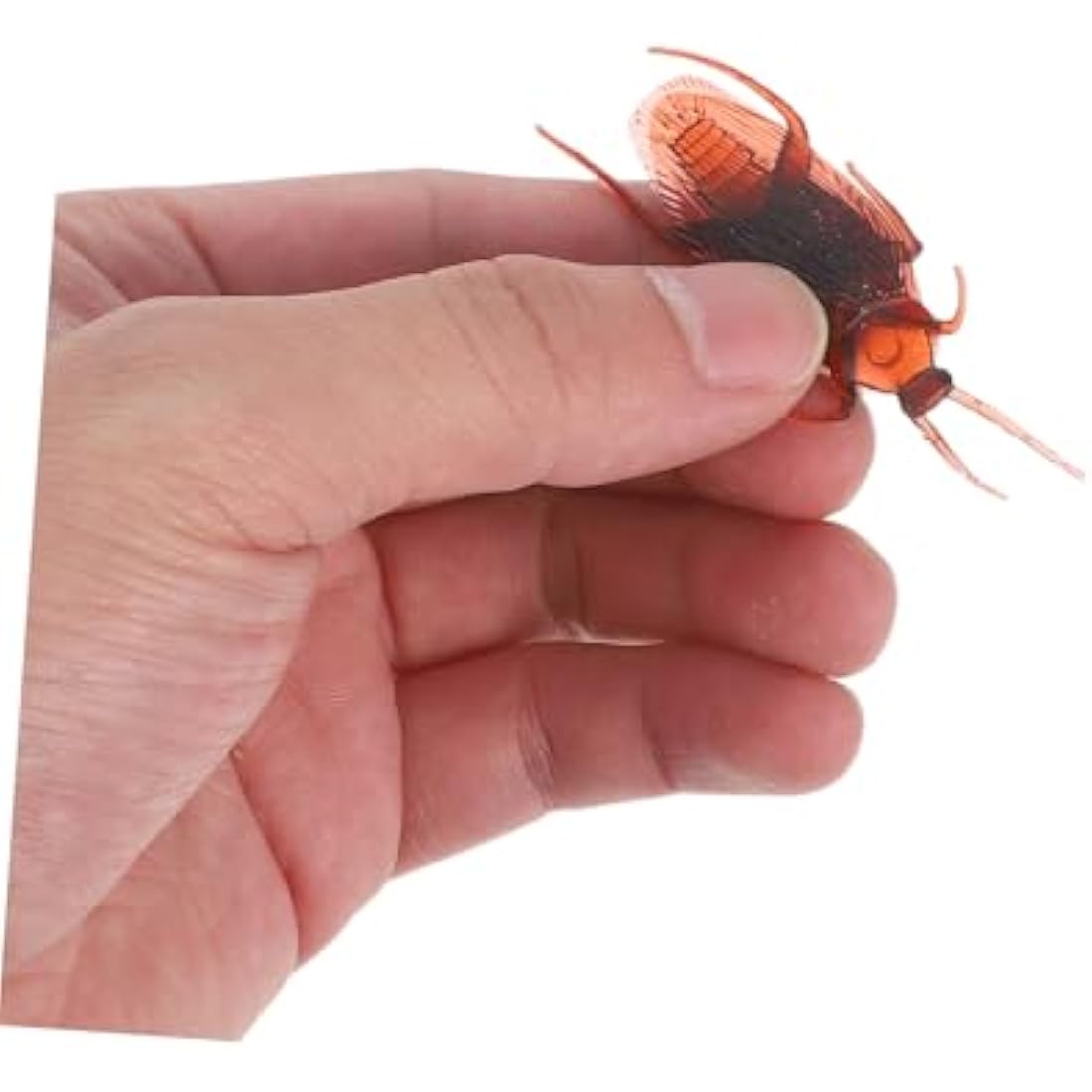 Tomaibaby 150pcs Realistic Roach Plastic Fake Novelty Insects Bugs Joke Toys Prank Prop for April Fools Day Halloween Party Favors Decoration