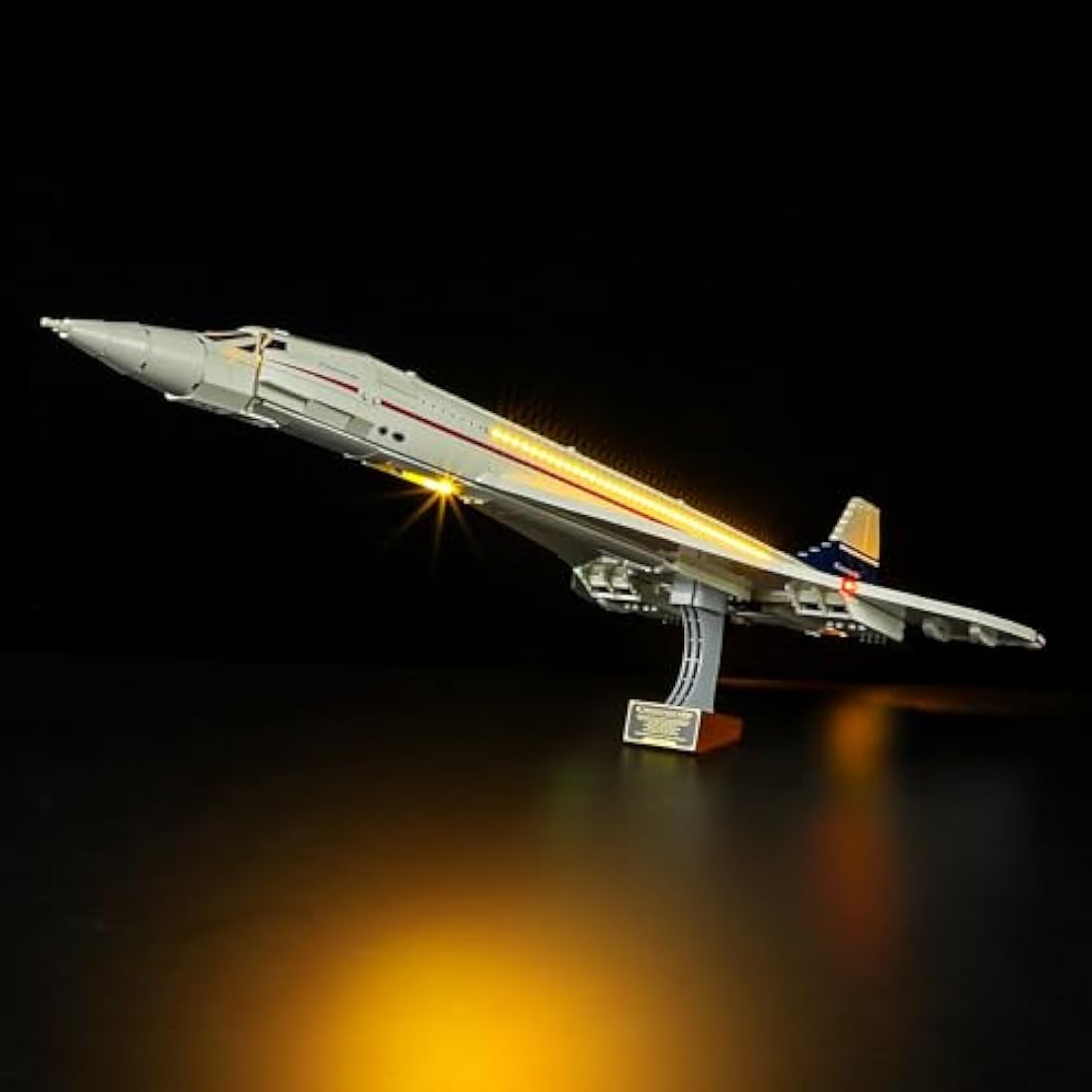 BRIKSMAX Led Lighting Kit for LEGO-10318 Concorde - Compatible with Lego Icons Building Set- Not Include Lego Set