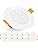 EMOS LED Downlights for Ceiling, 5W/500 Lumens, Cold White 6000K | IP54 Waterproof LED Spot Lights for Bathroom etc. | Set of 12 Recessed LED Ceiling Light, White