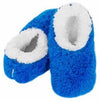 Snoozies | Ladies OMG Colour Slippers | Non Slip | Fluffy Warm Indoor Soft Slipper Socks (Small | UK 3-4, Turquoise)
