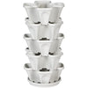Mr. Stacky MSSP-MG5 5 Tier Stackable Strawberry, Herb, Flower, and Vegetable Planter - Vertical Garden Indoor / Outdoor