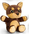 Keel Toys 25cm Sparkle Eyes Dark Brown Chihuahua Soft Toy