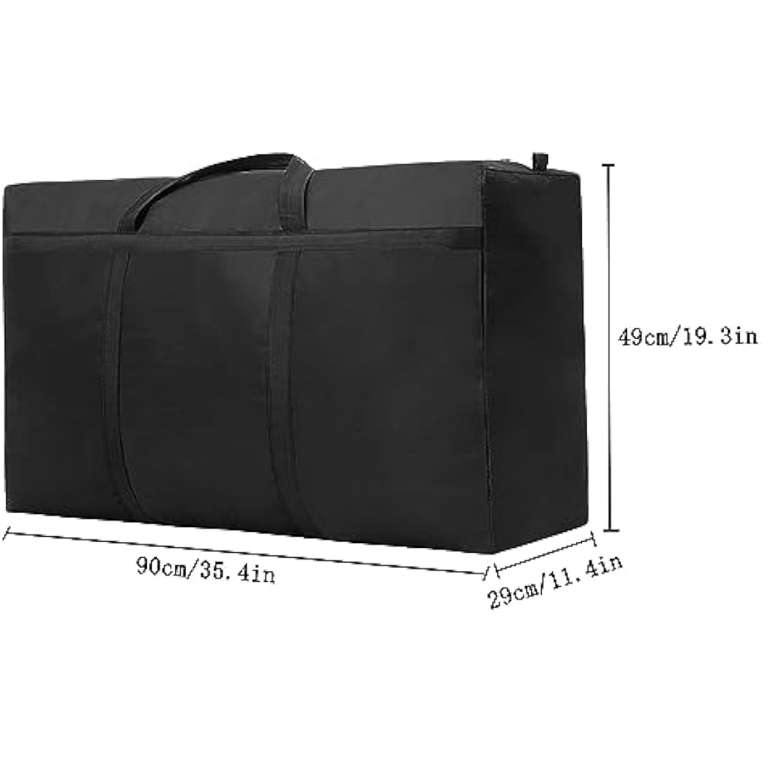 125L Extra Large Moving Boxes Strong, Large Storage Bags for Clothes,Heavy Duty Packing Boxes for Moving House Blankets