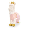 Keel Toys SF2501 Soft Toy Confetti Llama, Cream, Pink