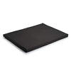 basaho Zabuton Meditation Mat | Organic Cotton | Recycled Fibre Filling (Zen Black)