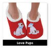 Splitz Snoozies Slippers ~ Love Pups UK Ladies Size 6-7