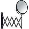 WENKO Cosmetic Wall Mirror Telescope Exclusive Black