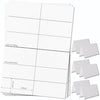 OfficeGear Small Tent Cards 6-up [250 Sheets - 1500 Bulk Pack] 49.5x105mm Printable A4 170gsm Scored Folding Table Top Name Place Cards for Hotels Weddings Conference Events Incl Design Template