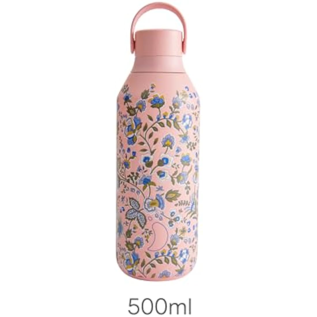 Chilly's Series 2 Water Bottle - Stainless Steel Thermal Bottles with Double Wall Vacuum, Soft Collar & Carry Loop - 24hrs Cold, 12hrs Hot - For Office, Home & Travel - Available in 350ml, 500ml & 1L