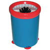 Jantex 8538 In Sink Manual Glasswasher, Blue and Red