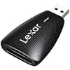 Lexar Multi-Card 2-in-1 USB 3.1 Reader, Up to 312MB/s for UHS-I UHS-II SD Card and Micro SD Card, Compatible with USB 3.0/2.0, Compact Portable Card Reader with High-Speed Transfer (LRW450UBAMZN)