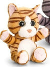 Keel Toys 25cm Sparkle Eyes Ginger Cat Soft Toy