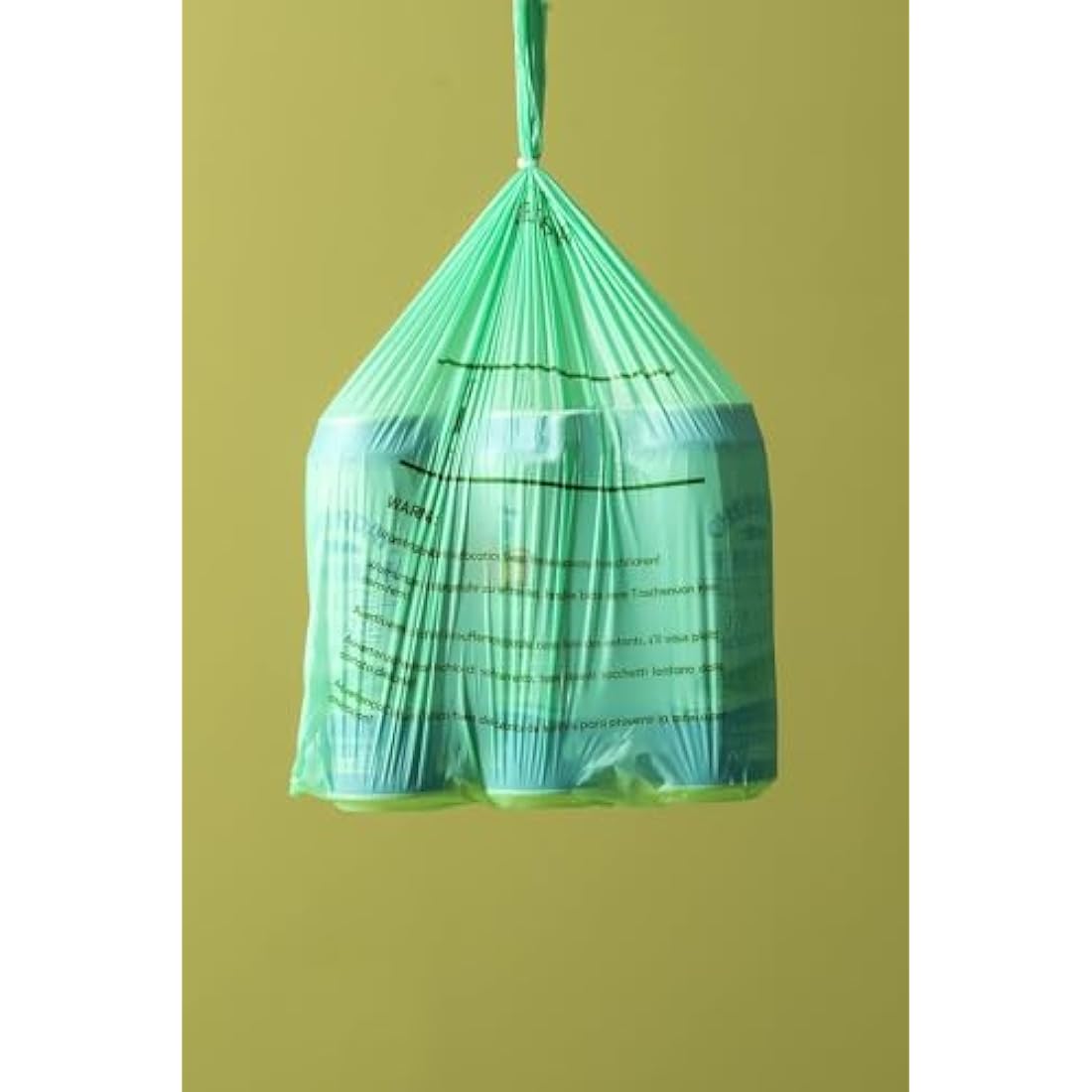 150 Bags Compost Bin Liners 6L 8L 10L 30L Kitchen Waste Bags 100% Biodegradable Bags with EN13432 Certification (6L)