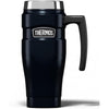 Thermos Stainless King Midnight Blue Travel Mug (470ml), Reusable Insulated Stainless Steel Coffee Cup for Hot or Cold Drinks, Vacuum Sealed Water Flask with a Leak-Proof Lid, 7hr Hot/18hr