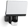 Steinel LED Spotlight XLED Home 2 S Black, Adjustable Floodlight, Exterior Light, 13.7 W, 180° Motion Sensor Spotlight for Garden, Patio Garage or Warehouse